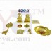 OkaeYa Dhan Laxmi Kuber Dhan Varsha Yantra(Metal with Brass Polish)